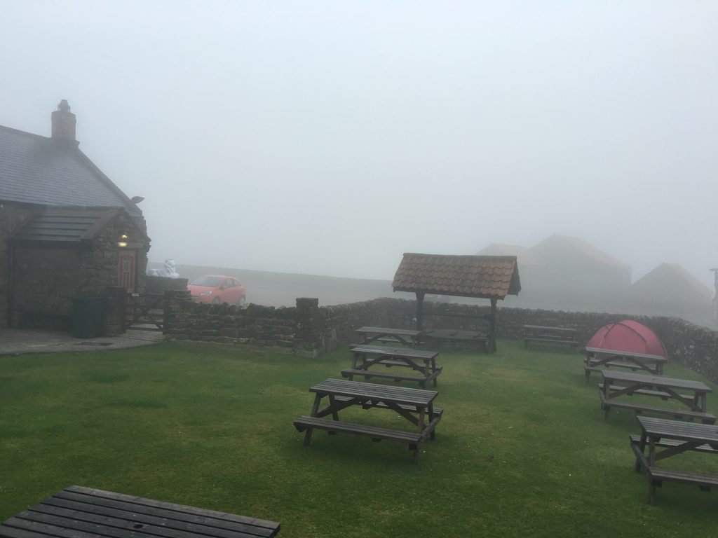 Morning mist The Lion Inn