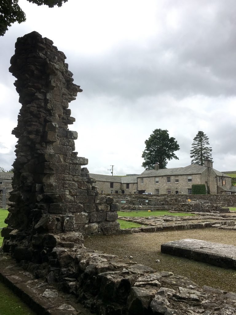 Ruins of Shap Abbey.